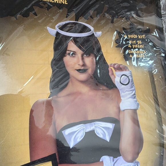 Disguise Bendy and the Ink Machine Alice Angel Womens 4 PC Accessory Costume Kit - Picture 3 of 4